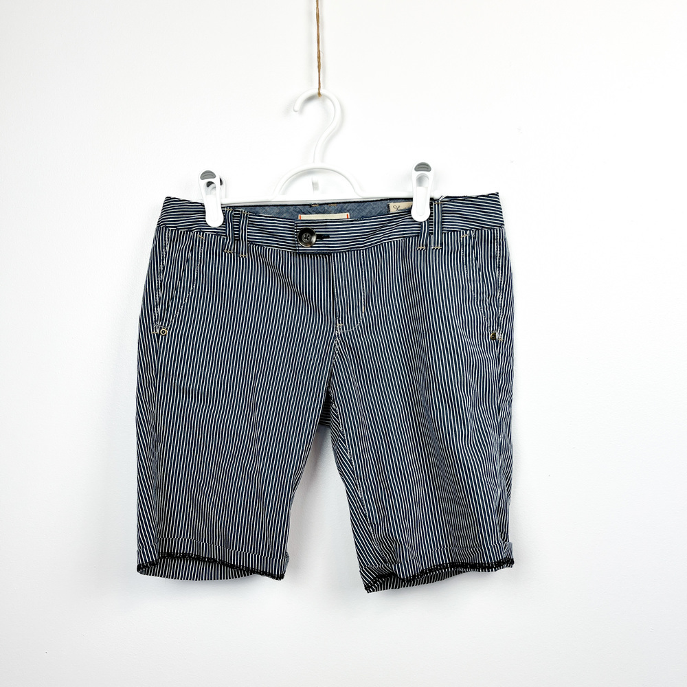 GAP Striped Blue & White Shorts